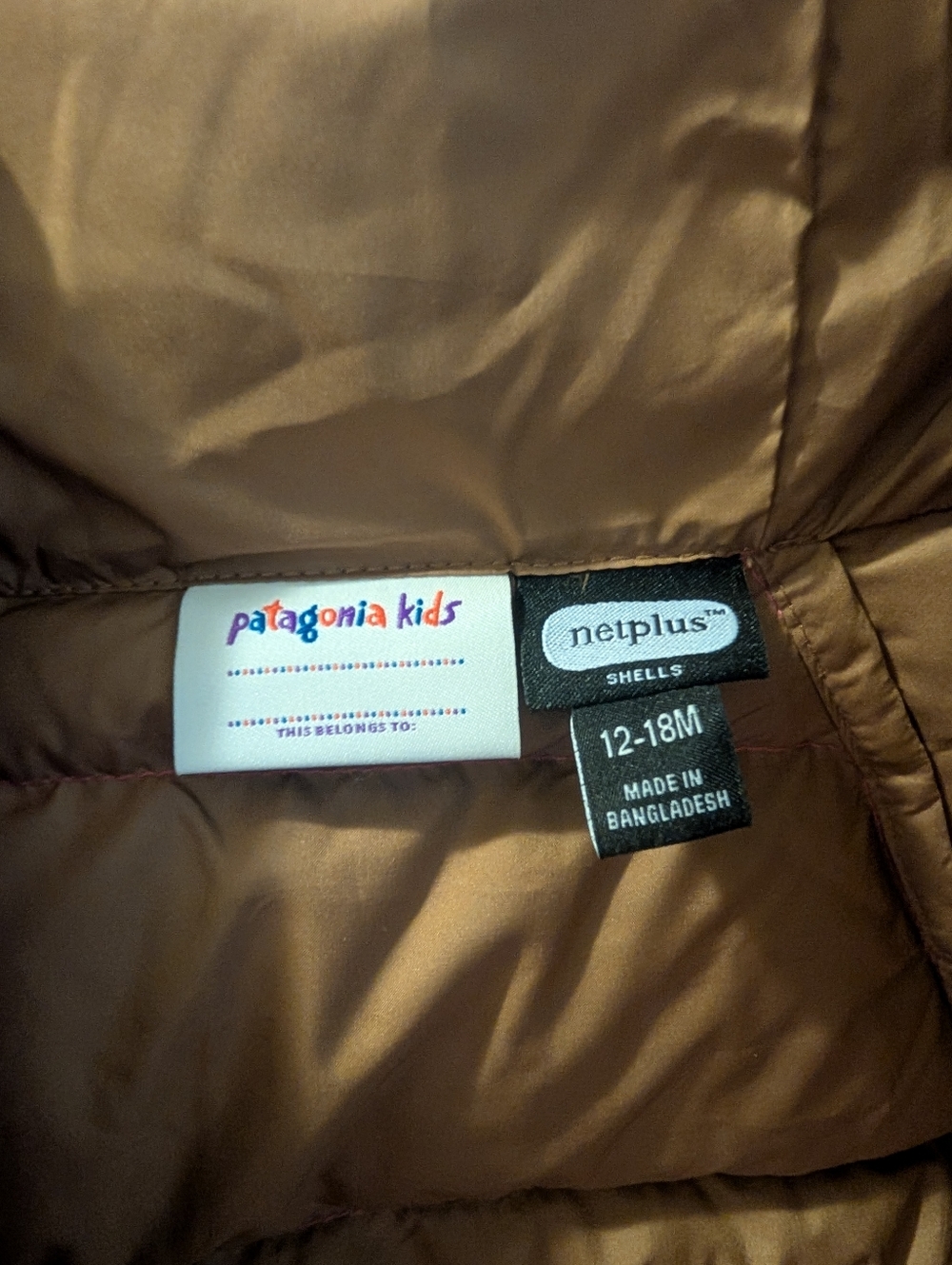 Patagonia Infant Hi-Loft Down Sweater™ Bunting in Sierra Pink - Picture 2 of 6